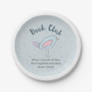 Search for book club paper plates Reading