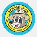 Search for forest ranger stickers Racoon ranger rick