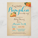 Search for pumpkin baby boy shower invitations Gender neutral