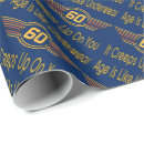 Search for happy 60th birthday wrapping paper Funny