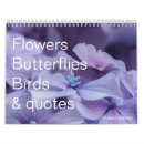 Search for butterfly calendars Bird