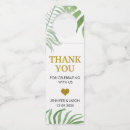 Search for thank you bottle tags Baby shower