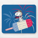Search for fourth mouse mats Peanuts 4th of july