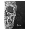 Search for skull notebooks Black and white