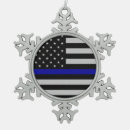 Search for law enforcement christmas tree decorations Cop