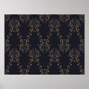 Search for art deco pattern posters Black