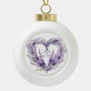 Search for lilac flower christmas tree decorations Pastel
