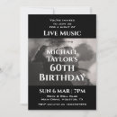 Search for male 60th birthday invitations Simple