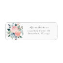 Search for pink baby return address labels Watercolor