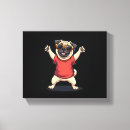 Search for pug dogs canvas prints Puppy