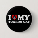 Search for love cats badges Heart