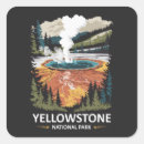 Search for yellowstone stickers Us national parks