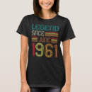 Search for 61st birthday tshirts Legend
