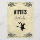 Search for witch 7x5 invitations Vintage