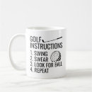 Search for instruction mugs Funny