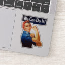 Search for vintage feminism stickers Woman