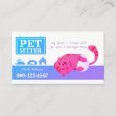 Search for babys business cards Pet sitter