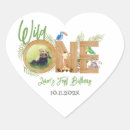 Search for monkey first birthday stickers Wild one