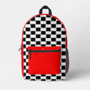 Search for black and white checkered bags For her