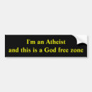 Search for atheists bumper stickers Free