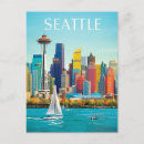 Search for space needle postcards Pacific northwest