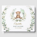 Search for teddy bear guest books Watercolor