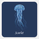 Search for ocean blue stickers Jellyfish