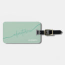 Search for adventure awaits luggage tags Travel quote