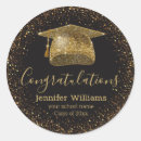 Search for graduation hat stickers Black