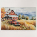 Search for red truck puzzles Retro