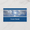 Search for heaven business cards Clouds