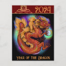 Search for chinese zodiac dragon postcards Lucky