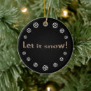 Search for let it snow christmas tree decorations Modern