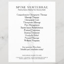 Search for chiropractor flyers Therapist