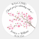 Search for watercolor cherry blossoms stickers Thank you