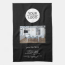Search for logo tea towels Black