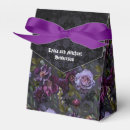 Search for gothic wedding favour boxes Black