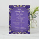 Search for purple and gold wedding invitations Formal