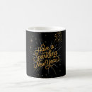 Search for new years eve mugs Black