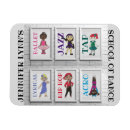 Search for dancer rectangular magnets Ballet