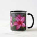 Search for hawaiian plumeria mugs Frangipani
