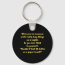 Search for writing key rings Humour