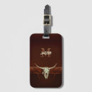 Search for western luggage tags Rustic