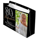 Search for 80th birthday gift bags Elegant