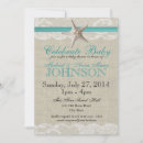 Search for starfish baby shower invitations Rustic