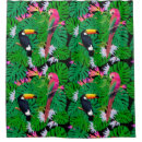 Search for parrot bird shower curtains Pink