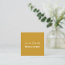 Search for yellow business cards Vintage typography