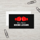 Search for boxing gym business cards Coach