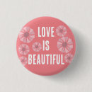 Search for love badges White
