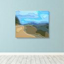 Search for abstract mountain landscape canvas prints Hills